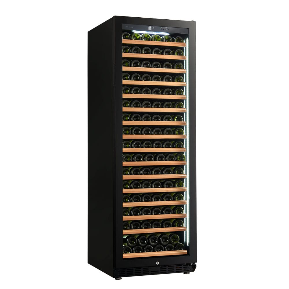Volnay 176 wine fridge - 'Full Glass' / Black Door