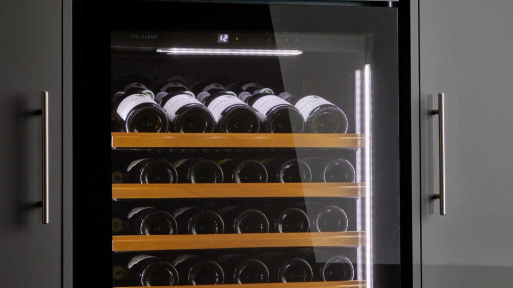 full glass black framed door