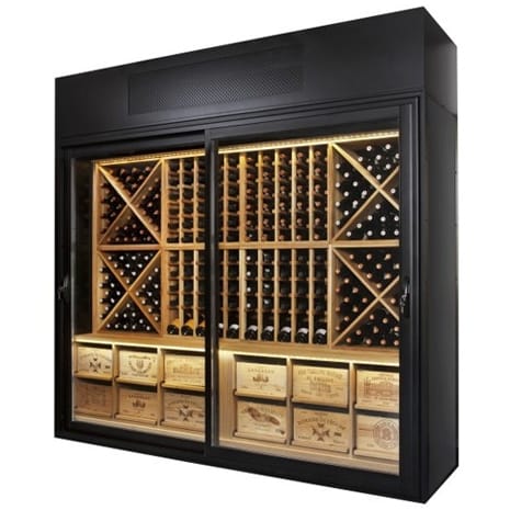 Wine Wall Oak Racking